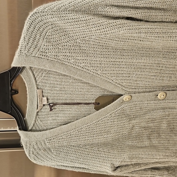 💕ALLSAINTS💕 Leanne Wool & Alpaca Blend Cardigan ~ Green Bay Sage Green XS NWT - Picture 13 of 16